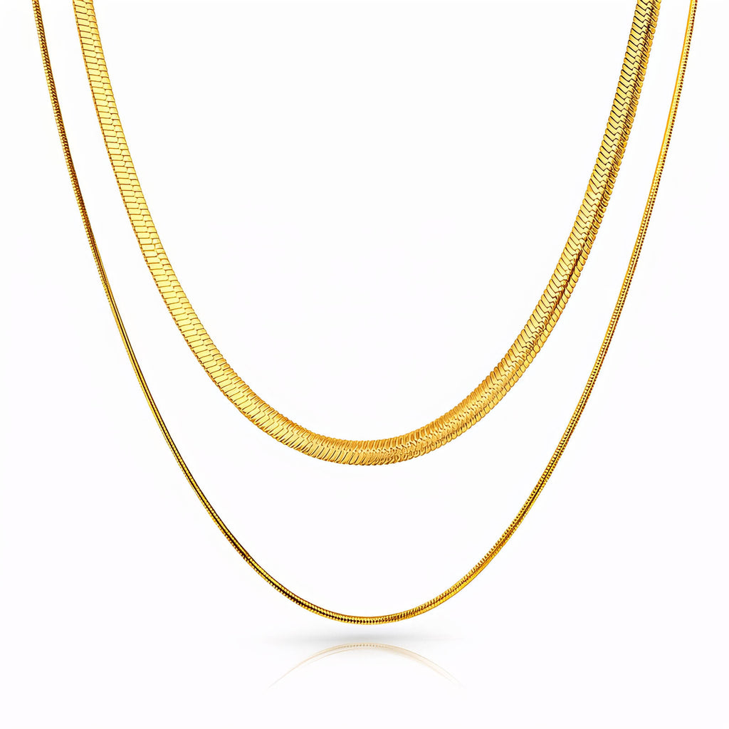 Necklace, 18K Gold Plated Steel 87287-0