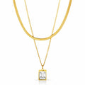 Necklace, 18K Gold Plated Steel 90266-0