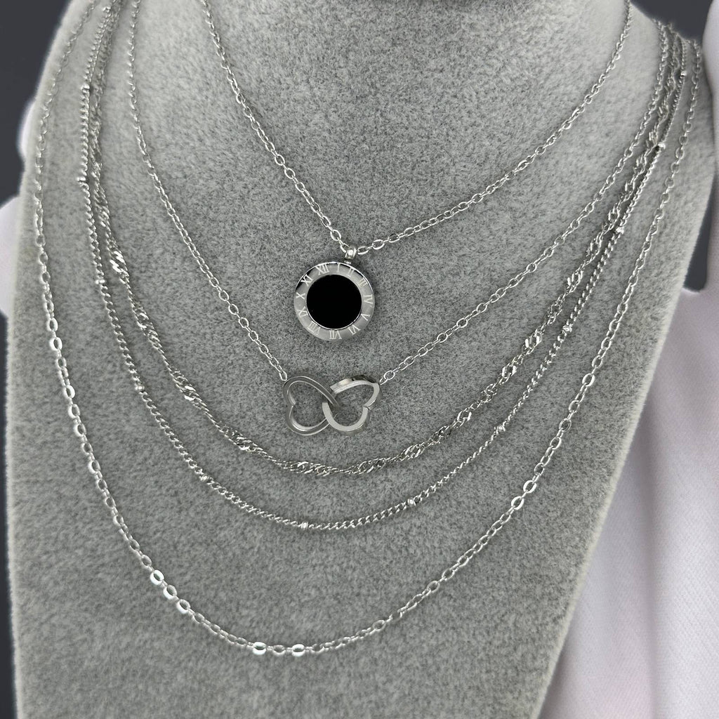 Necklace, Stainless Steel 87699-0