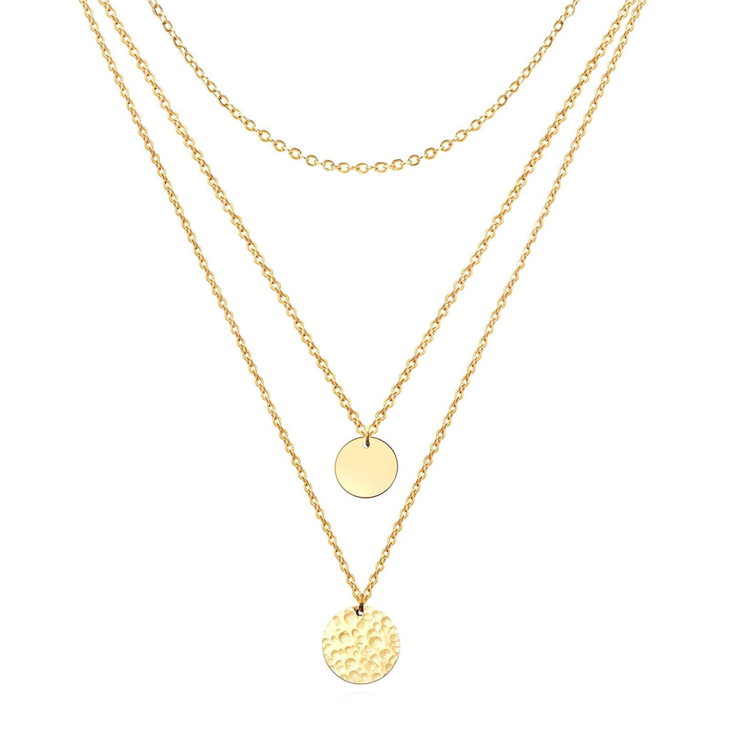 Necklace, 18K Gold Plated Steel 87135-0