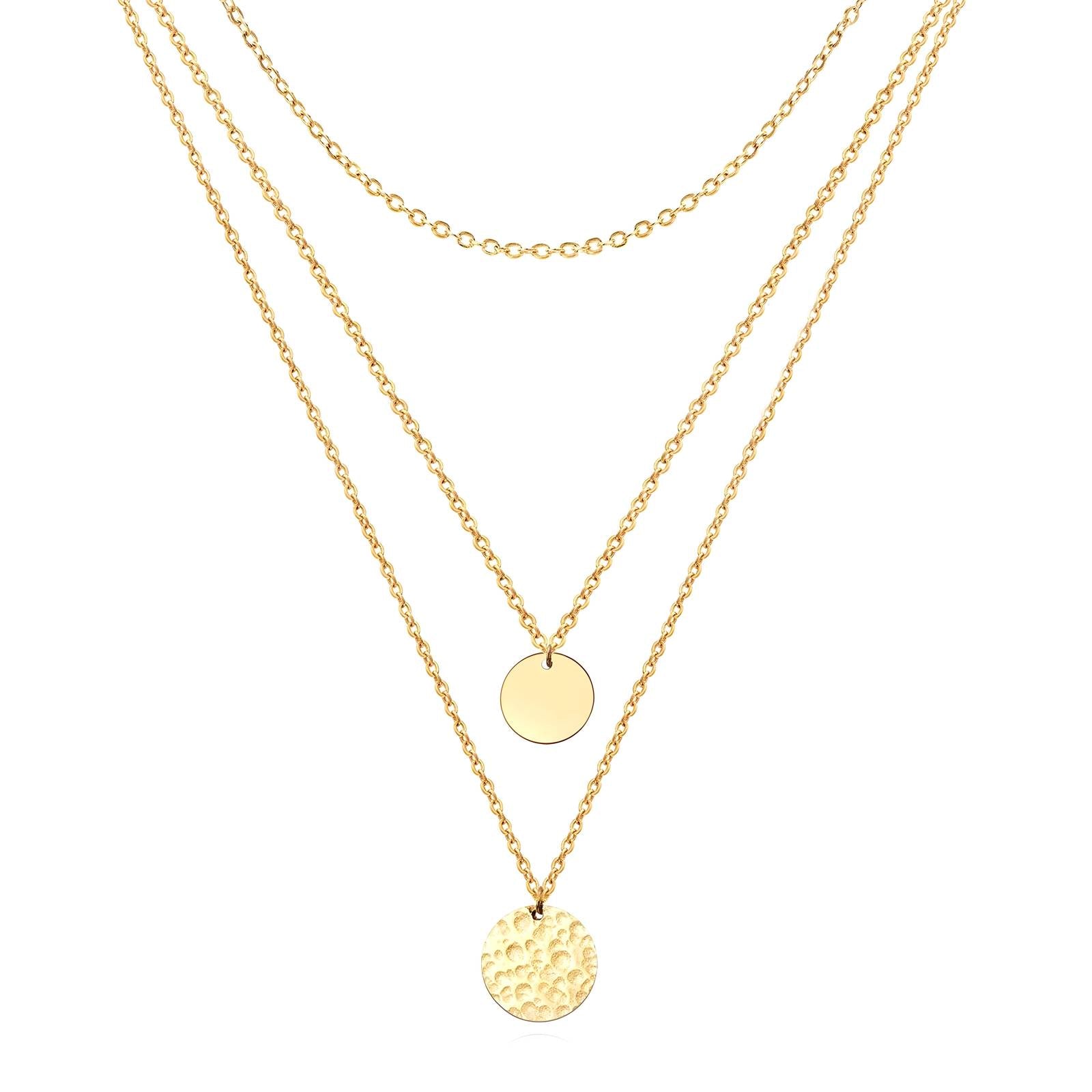 Necklace, 18K Gold Plated Steel 87135-0