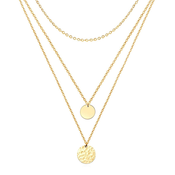 Necklace, 18K Gold Plated Steel 87135-0