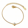 Bracelet, 18K Gold Plated Steel 87288-0