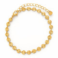 Bracelet, 18K Gold Plated Steel 87311-0