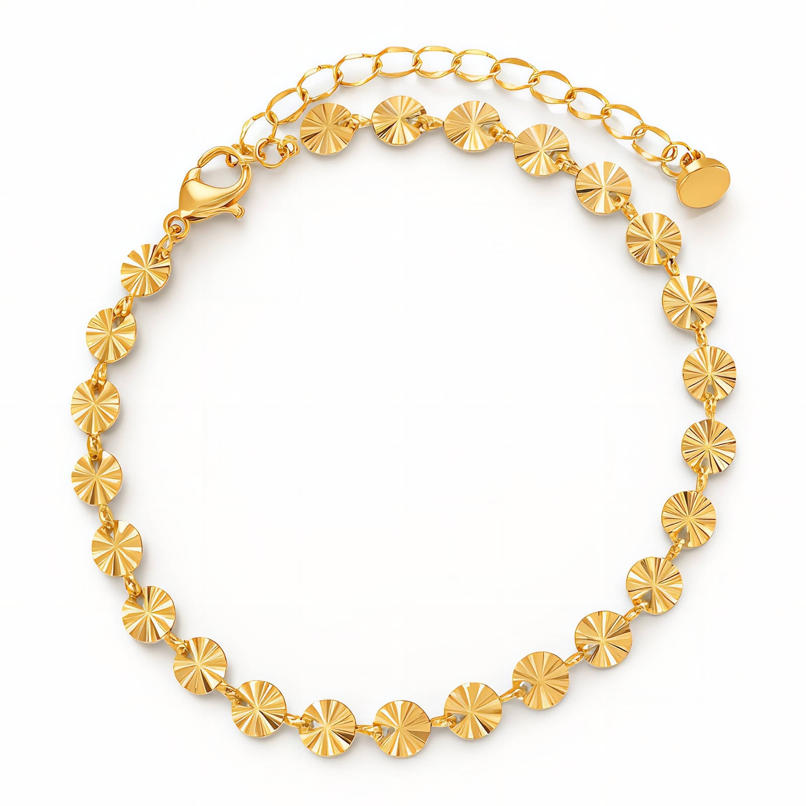 Bracelet, 18K Gold Plated Steel 87311-0