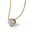 Necklace, 18K Gold Plated Steel 87332-0