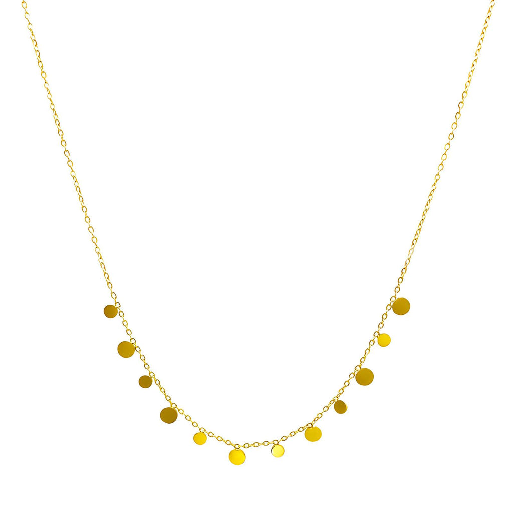 Necklace, 18K Gold Plated Steel 87719-0