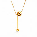 Necklace, 18K Gold Plated Steel 87837-0