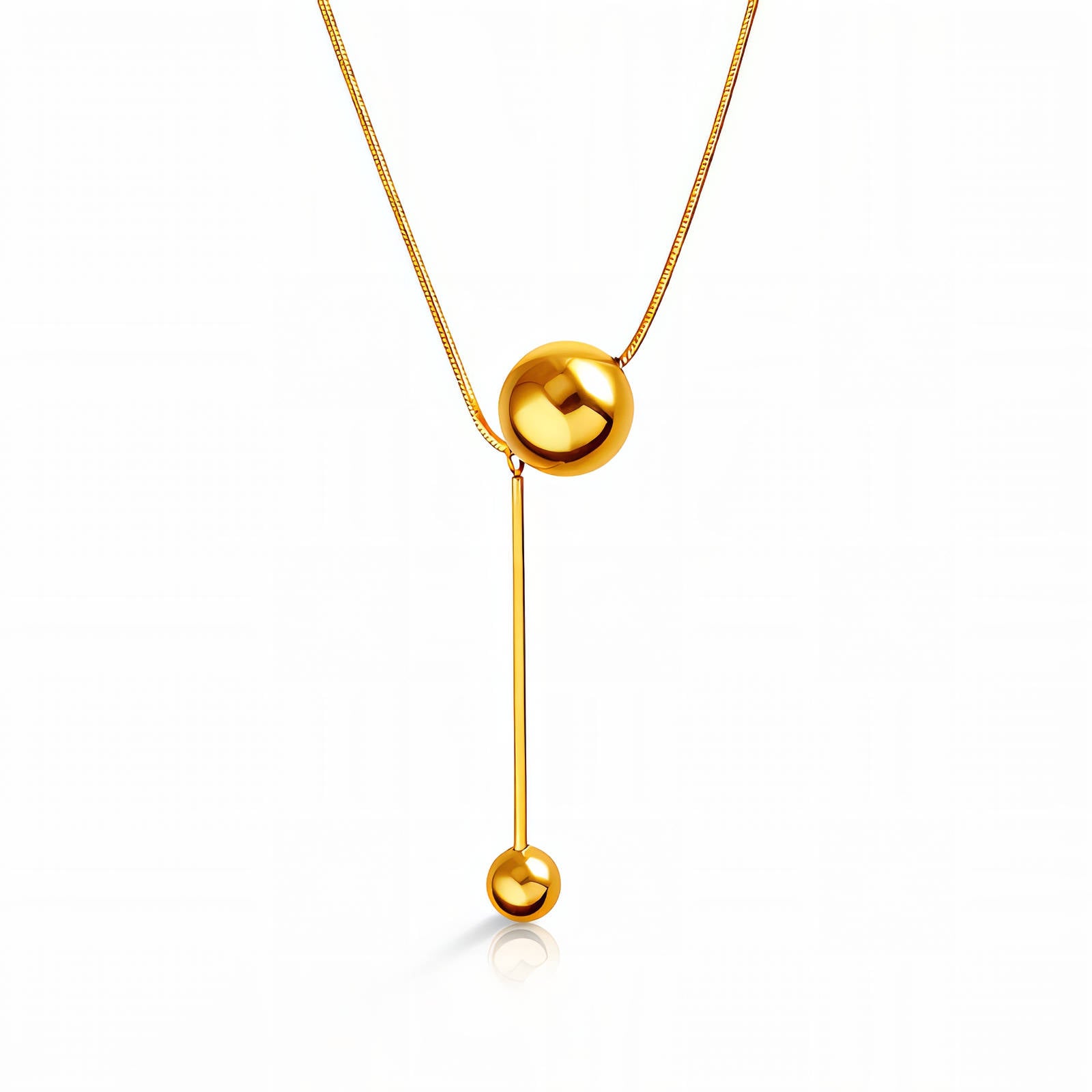 Necklace, 18K Gold Plated Steel 87837-0