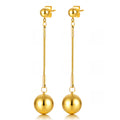 Earrings, 18K Gold Plated Steel 87982-0