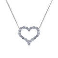 Heart Necklace, Stainless Steel 88307-0