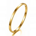 Bracelet, 18K Gold Plated Steel 87409-0