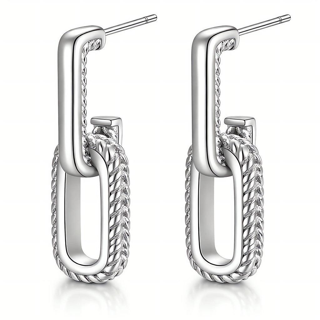 Earrings, Stainless Steel 88220-0