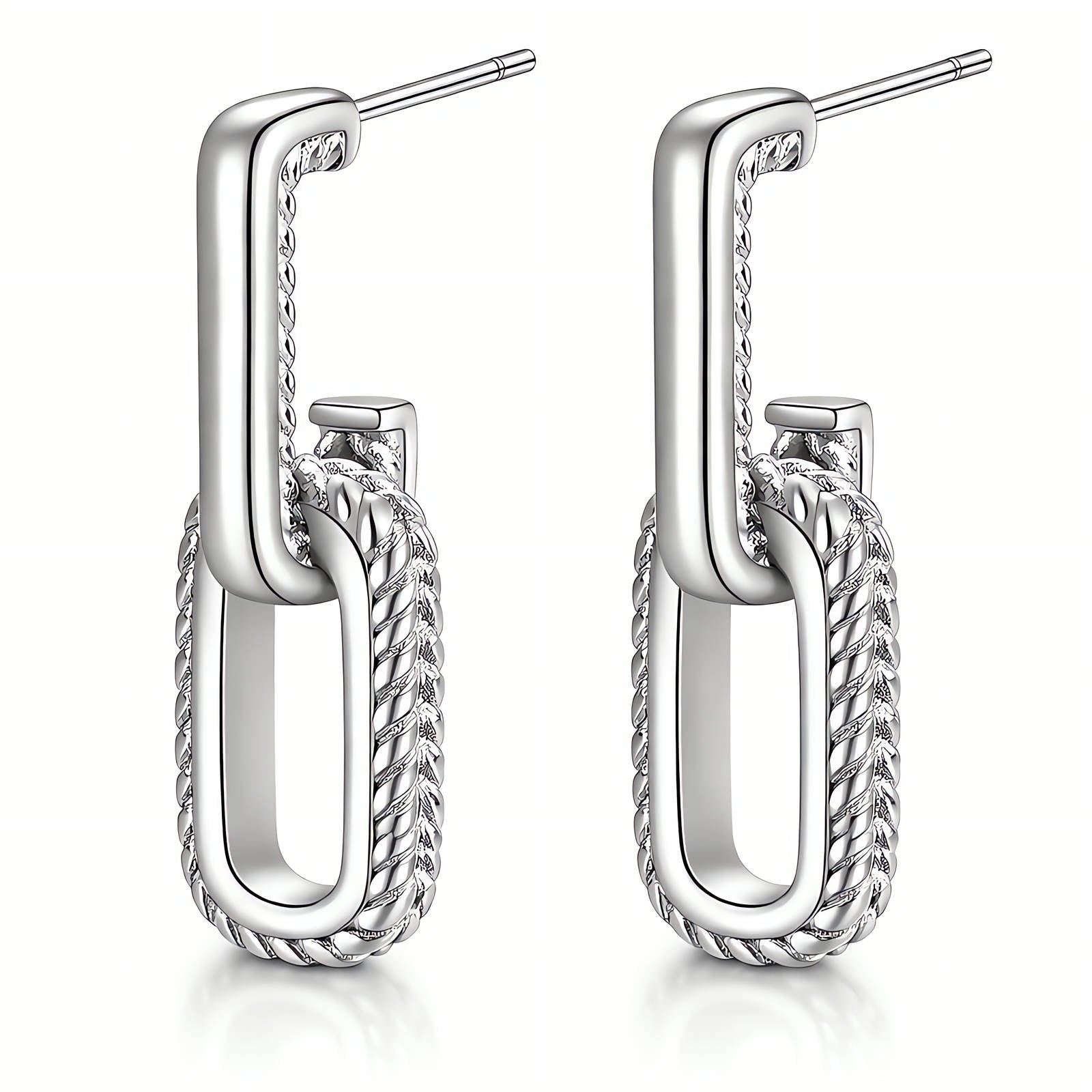 Earrings, Stainless Steel 88220-0