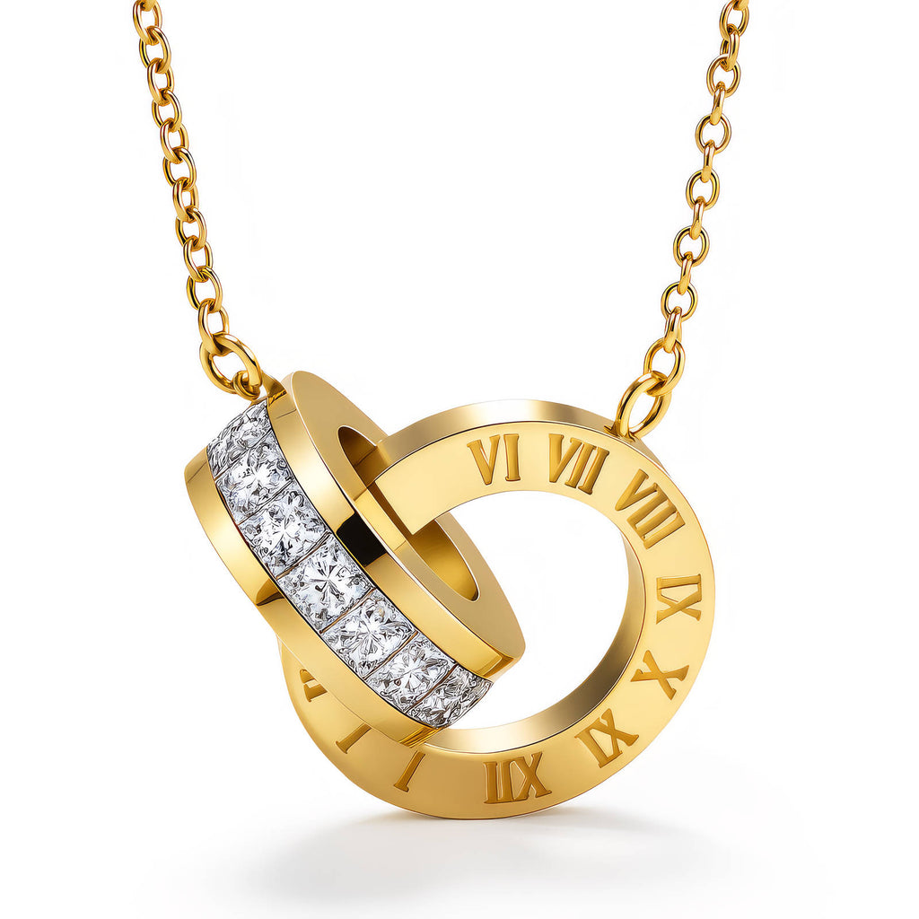 Necklace, 18K Gold Plated Steel 87703-0