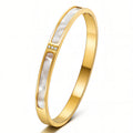 Bracelet, 18K Gold Plated Steel 87758-0