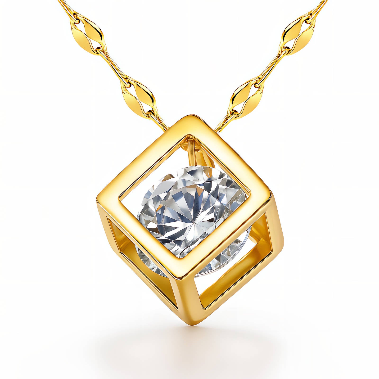 Necklace, 18K Gold Plated Steel 87964-0
