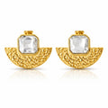 Earrings, 18K Gold Plated Steel 91829-0