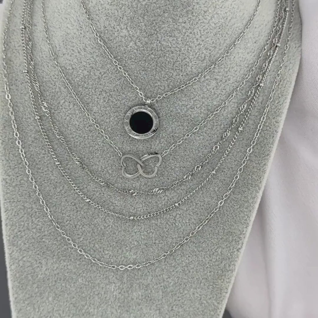 Necklace, Stainless Steel 87699-0